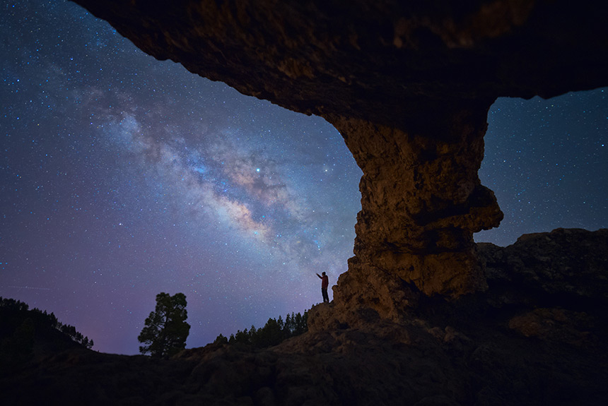 GENIESSEN SIE DIE UNENDLICHKEIT DES UNIVERSUMS