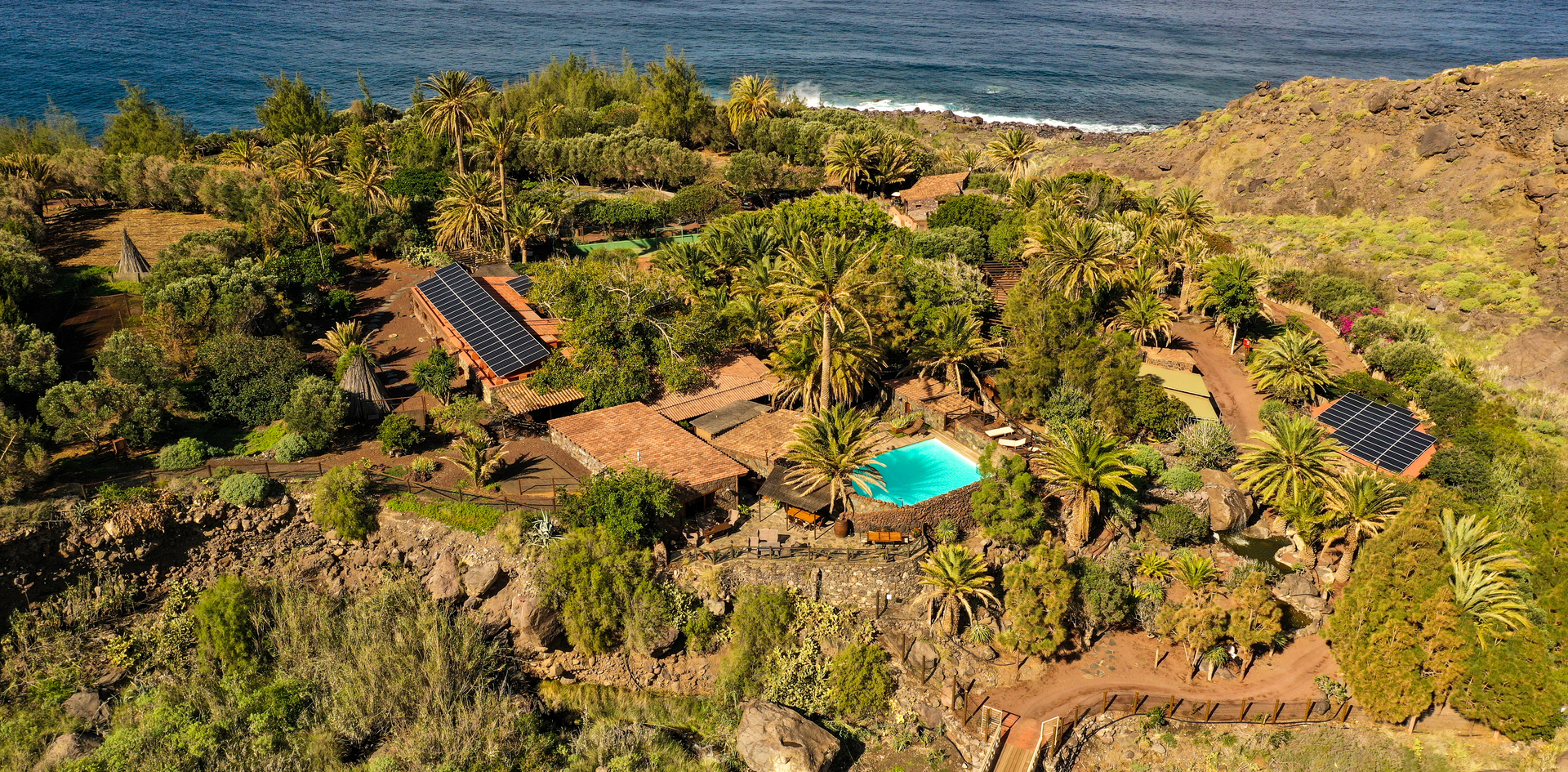 REDONDO DE GUAYEDRA FROM THE AIR